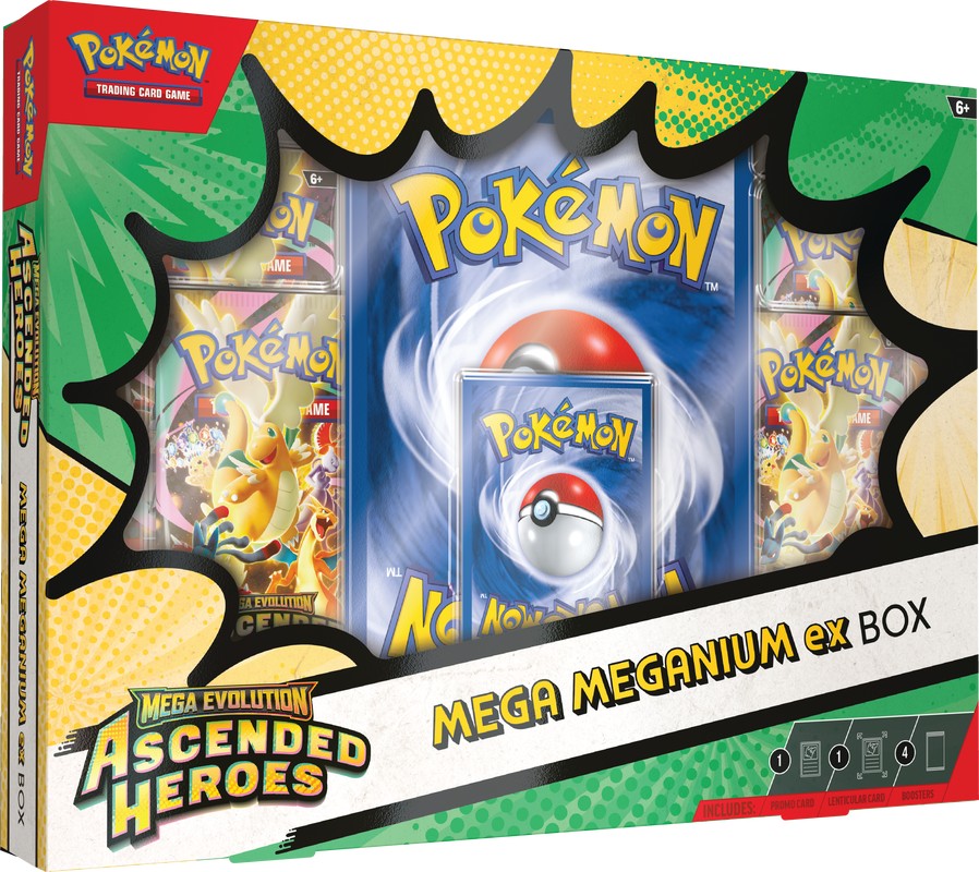 ME2.5: Ascended Heroes - Mega ex Box PRESALE: RELEASE DATE 04/24/26