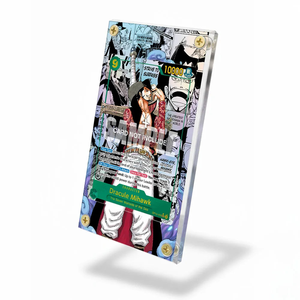 Dracule Mihawk OP14-119 Extended Art Display Cases