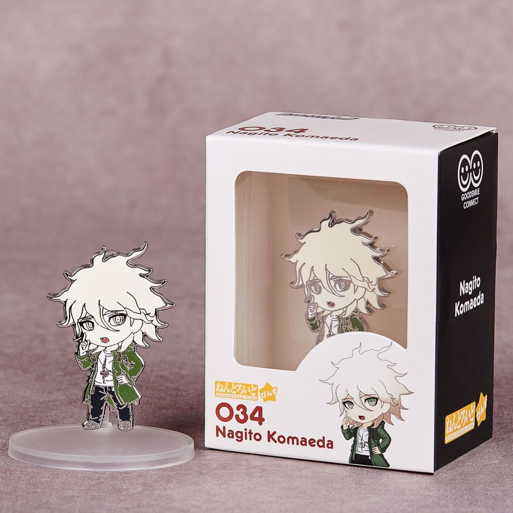 Danganronpa Nendoroid Pin Nagito Komaeda - Official Good Smile Connect Collectible