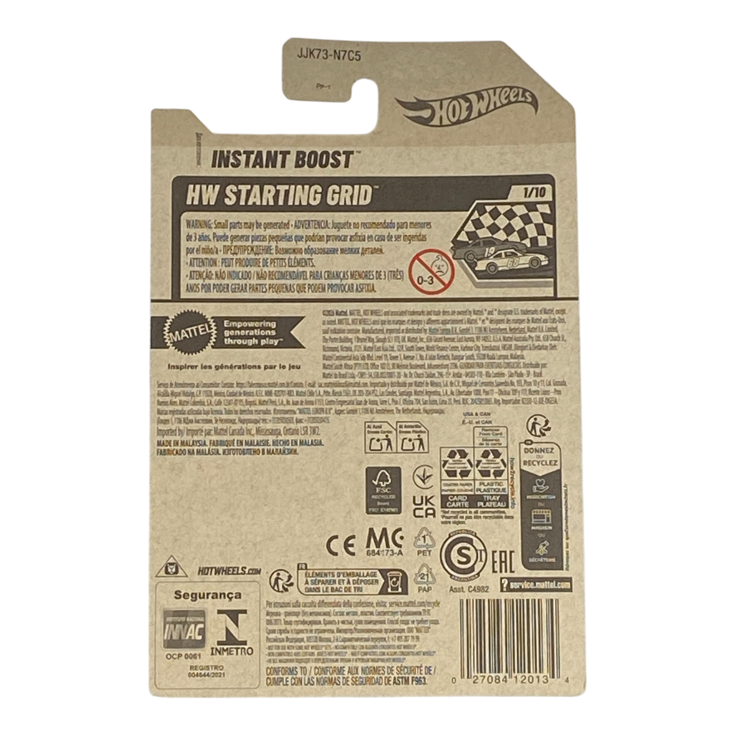 Hot Wheels Instant Boost - HW Starting Grid Series 1/10