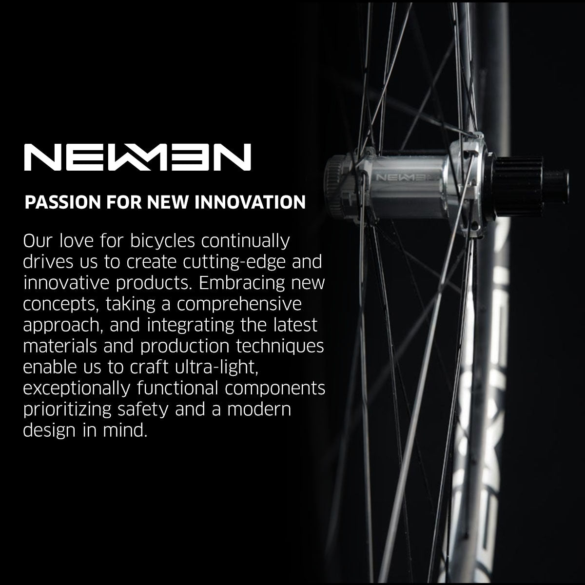 NEWMEN Wheelset - Advanced SL X.R.36 (Front Wheel - 29" 24h Fade R SP CL 12x100 / Rear Wheel 29" 24h Fade R SP CL 12x142 MS)