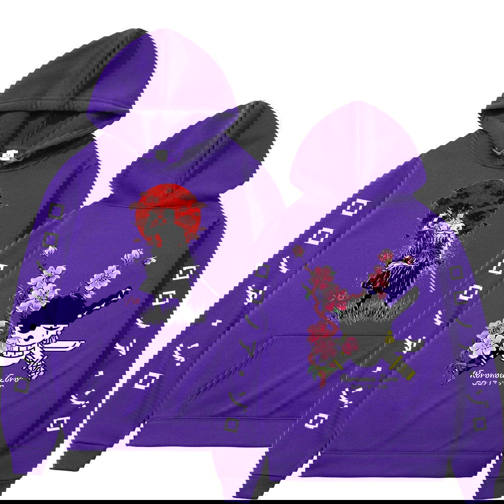 One Piece Roronoa Zoro Hoodies, Japanese Anime Hoodies Men's Casual Fashion Hoody Sweatshirt Male Top