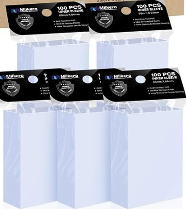Standard Size Sleeves - 100 Pack