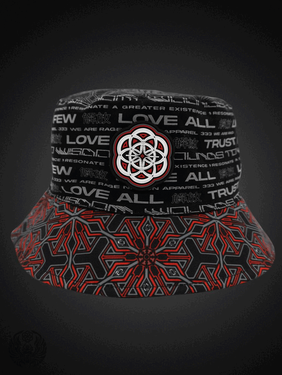PROTECTED BY INTENT ✦ BUCKET HAT