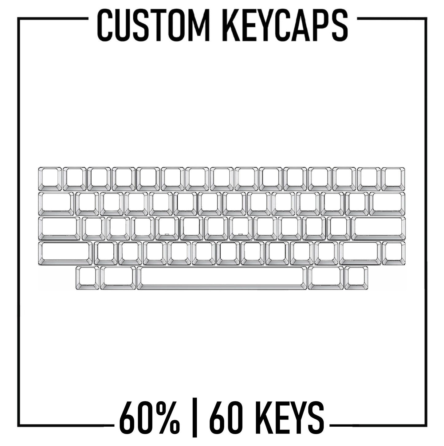 Design Studio - 60% Keyboard Custom Keycaps Set | PBT Keycaps