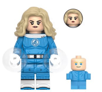 Invisible Shield Hero Custom Minifig