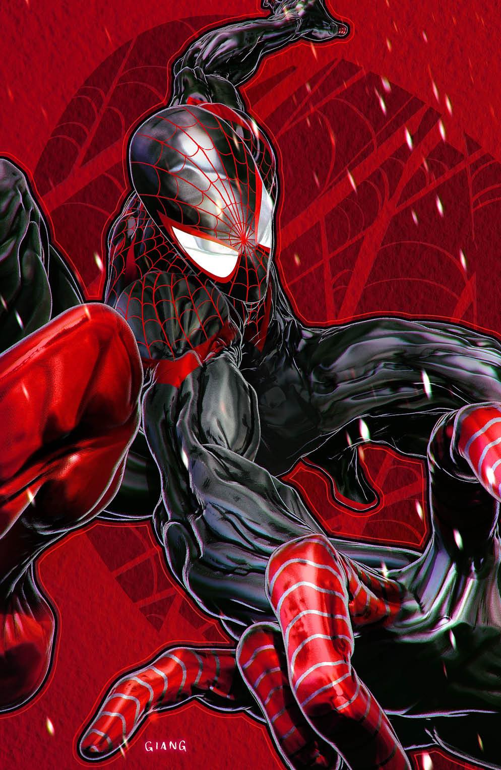 MILES MORALES: SPIDER-MAN #22 (JOHN GIANG EXCLUSIVE VIRGIN VARIANT)(2024) COMIC BOOK