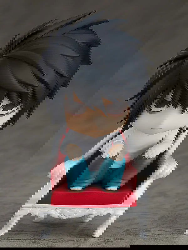 10 CM Death Note L and Yagami Light Anime Figurines, Kawaii Cute Chibi Action Figures PVC Toys Collection