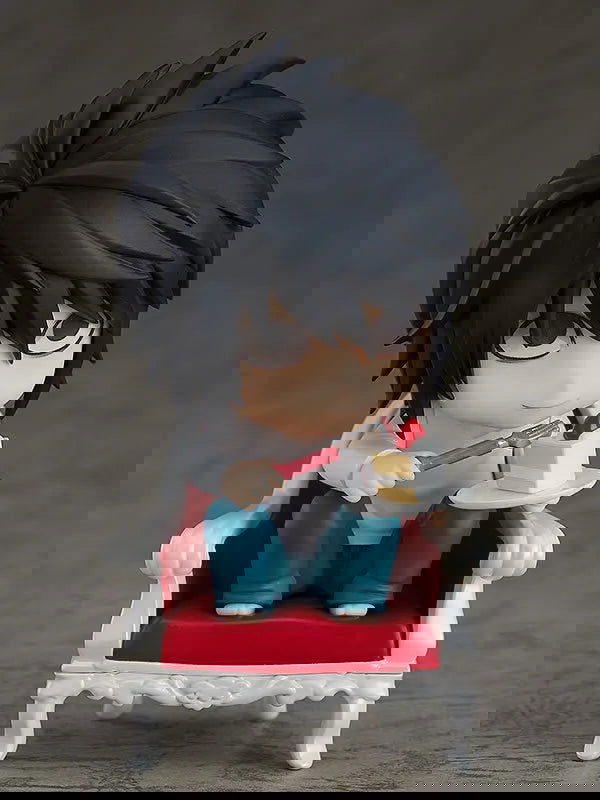 10 CM Death Note L and Yagami Light Anime Figurines, Kawaii Cute Chibi Action Figures PVC Toys Collection