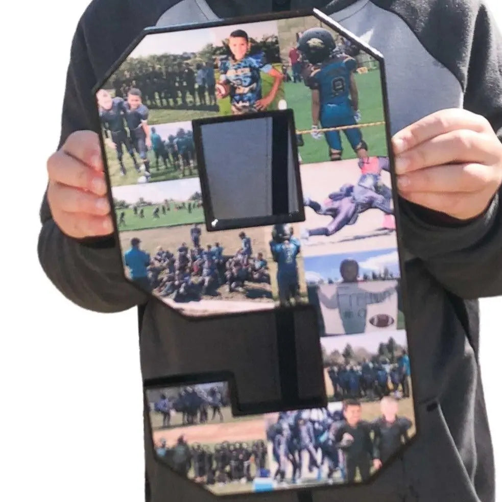 12 Inch Senior Night Number With Pictures Inside | "Happy Customer!"