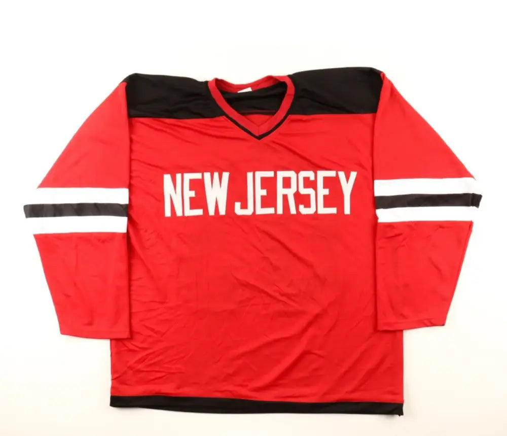 2003 Champs NJ Devils Team Autographed Jersey JSA COA w/ 17 Player Signatures!!