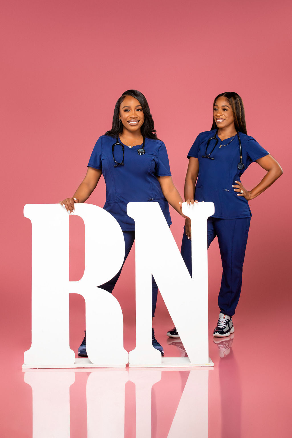 36 Inch Wooden RN Nurse Graduation Photo Props | "Came Quickly!"