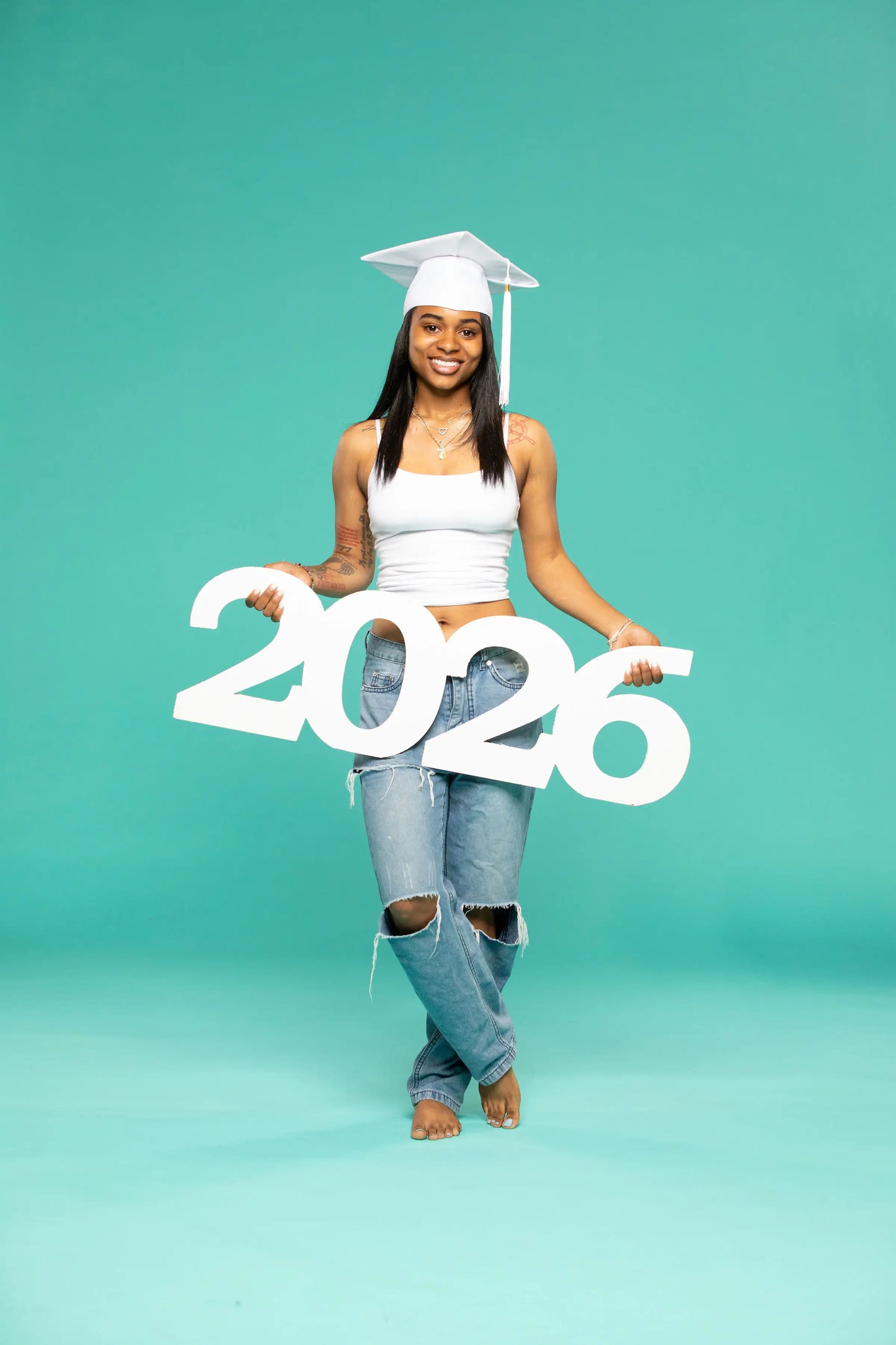 36" Wooden 2026 Senior Photo Prop | "Beautifully Made!"