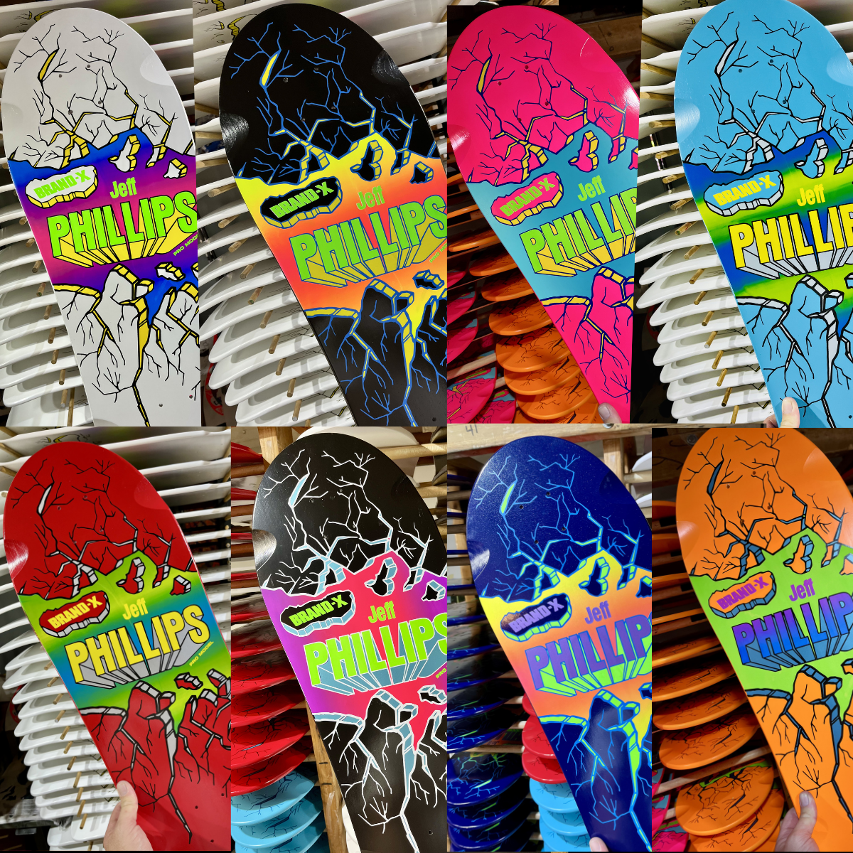 Jeff Phillips BREAKOUT Limited Edition Series, HAND PAINTED Deck (PRE-ORDER, JULY)