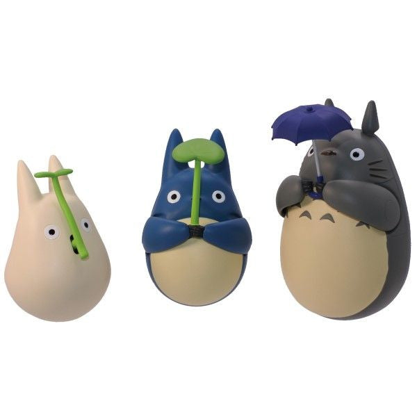 Ensky Studio Ghibli My Neighbor Totoro Roly-Poly Toy - Big Totoro