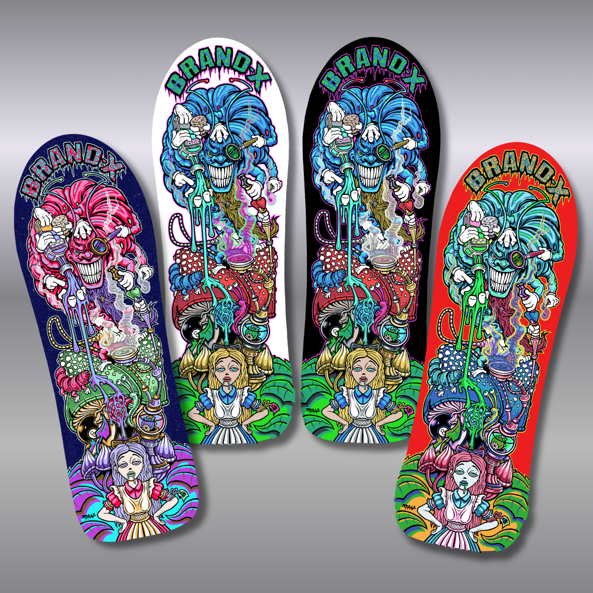 Dan Falconer Dream Stealer Limited Edition, HAND-PAINTED Deck (PRE-ORDER, NOVEMBER)