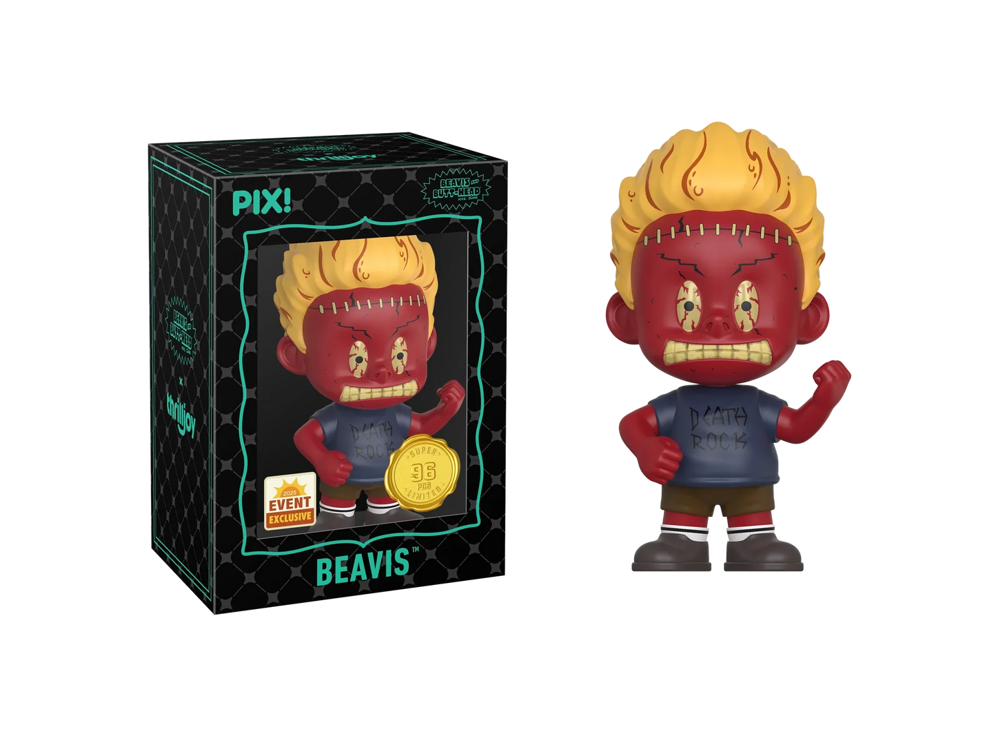 [Thrilljoy] [EXCLUSIVE] MTV's Beavis and Butt-Head - Beavis LE7500 PIX Vinyl Figure (1 in 6 Chance at Chase)