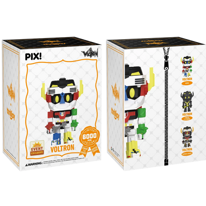 [Thrilljoy] [EXCLUSIVE] Voltron Defender of the Universe - Voltron LE6000 PIX Vinyl Figure (1 in 6 Chance at Chase)