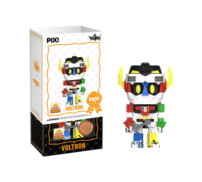 [Thrilljoy] [EXCLUSIVE] Voltron Defender of the Universe - Voltron LE6000 PIX Vinyl Figure (1 in 6 Chance at Chase)