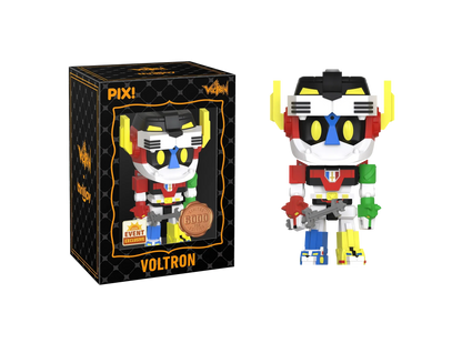 [Thrilljoy] [EXCLUSIVE] Voltron Defender of the Universe - Voltron LE6000 PIX Vinyl Figure (1 in 6 Chance at Chase)