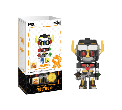 [Thrilljoy] [EXCLUSIVE] Voltron Defender of the Universe - Voltron LE6000 PIX Vinyl Figure (1 in 6 Chance at Chase)