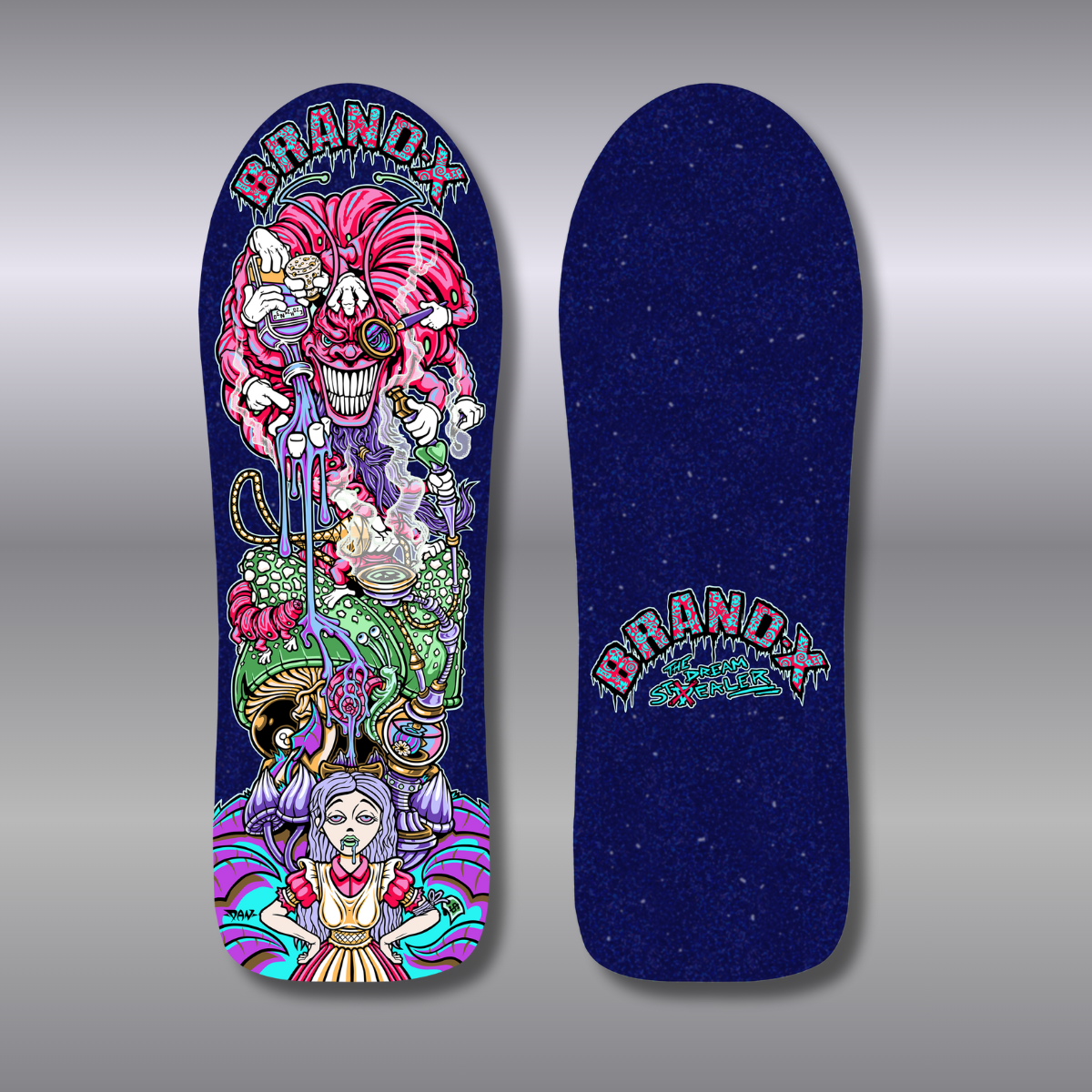 Dan Falconer Dream Stealer Limited Edition, HAND-PAINTED Deck (PRE-ORDER, NOVEMBER)