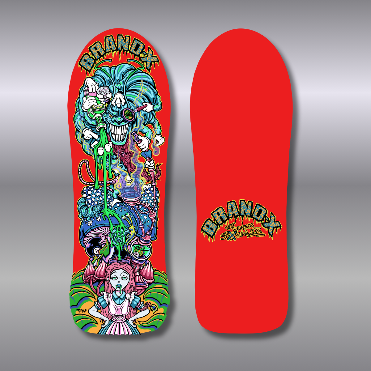 Dan Falconer Dream Stealer Limited Edition, HAND-PAINTED Deck (PRE-ORDER, NOVEMBER)