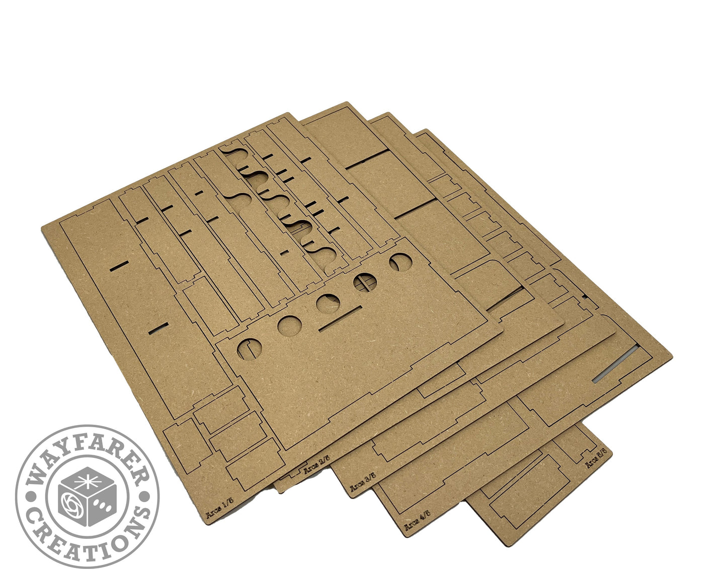 Arcs Board Game Organizer Insert
