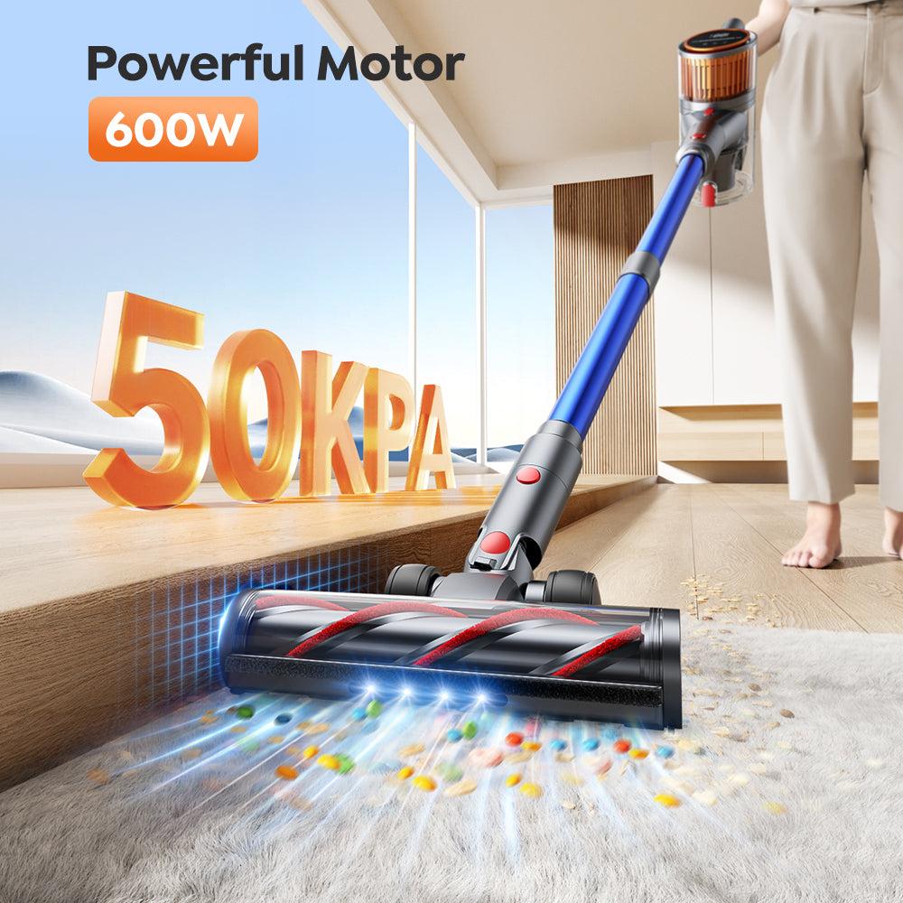 Buture X9 Cordless Vacuum | 600W 50KPA | 60min Runtime
