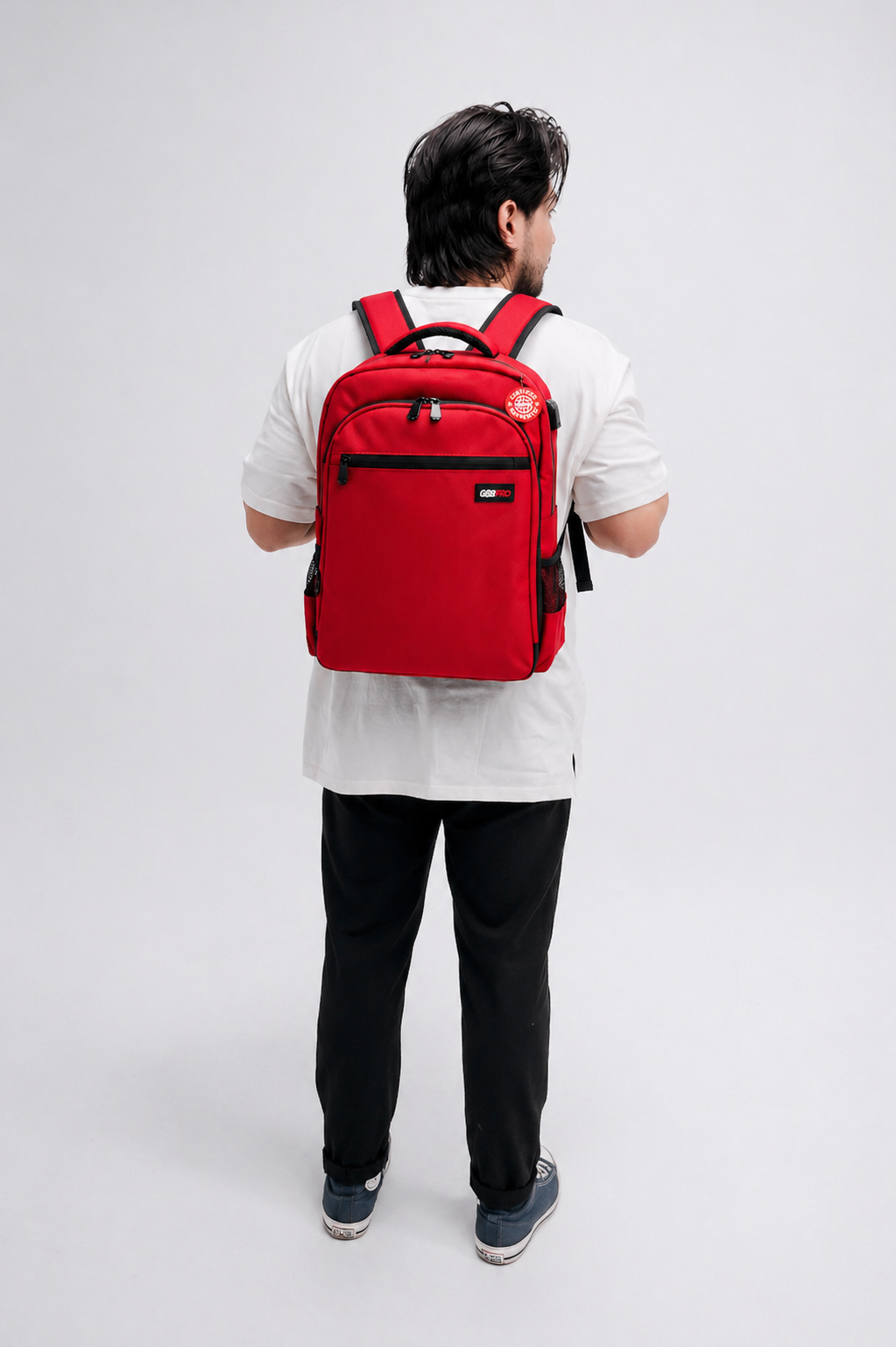 PRO Mobile Backpack – Fire Red