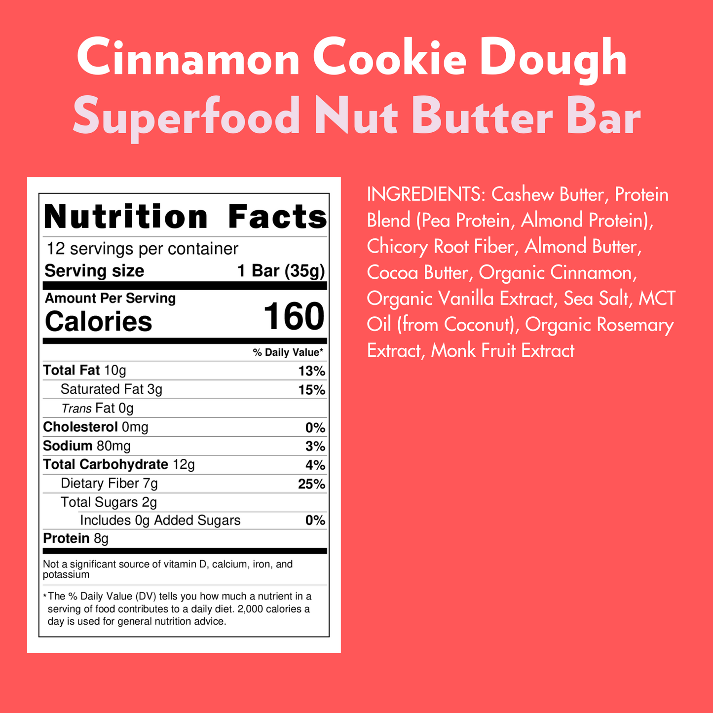 SUPERFOOD BAR BESTSELLER SAMPLER (8 Bars) UNDER 200 CALORIES