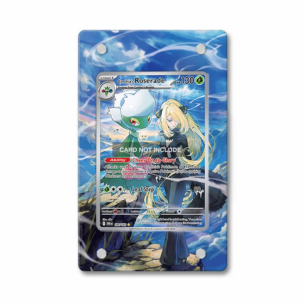 Cynthia's Roserade 184-182 IR AR Destined Rivals Extended Art Display Cases