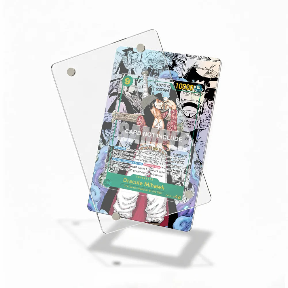 Dracule Mihawk OP14-119 Extended Art Display Cases