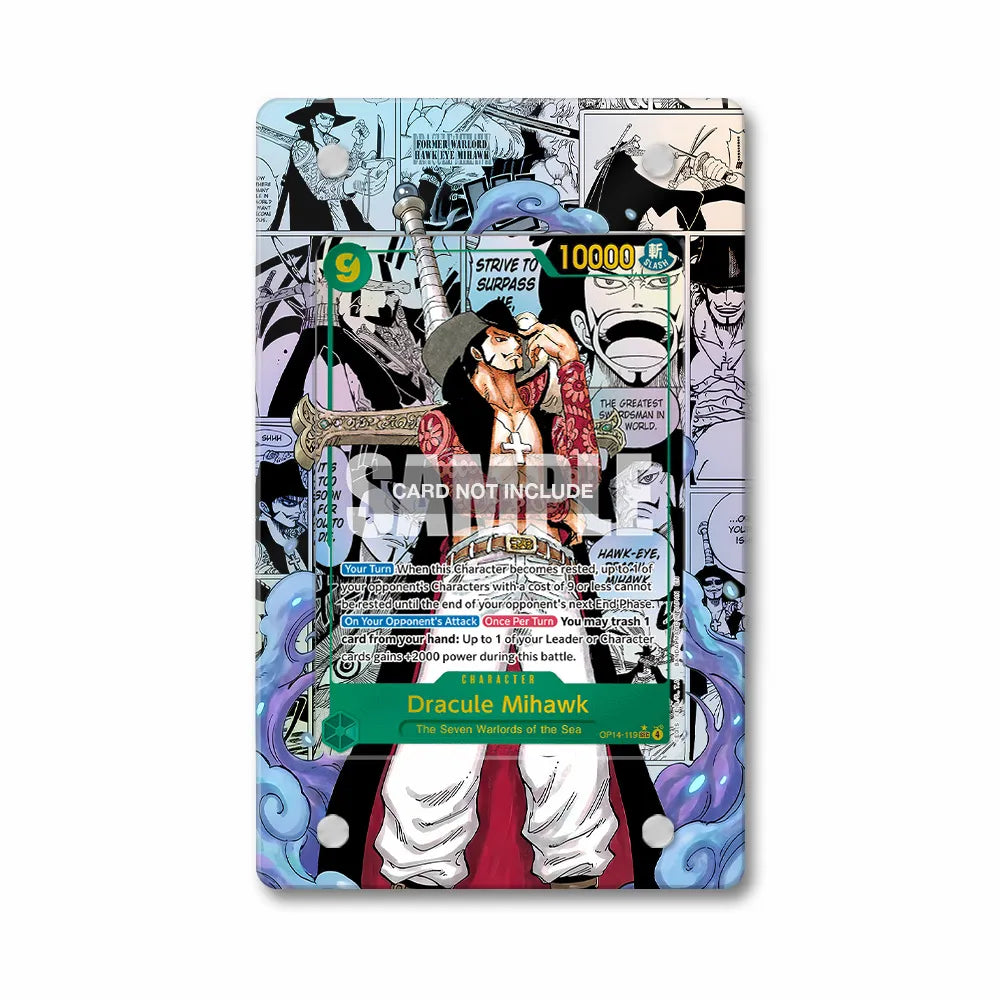 Dracule Mihawk OP14-119 Extended Art Display Cases