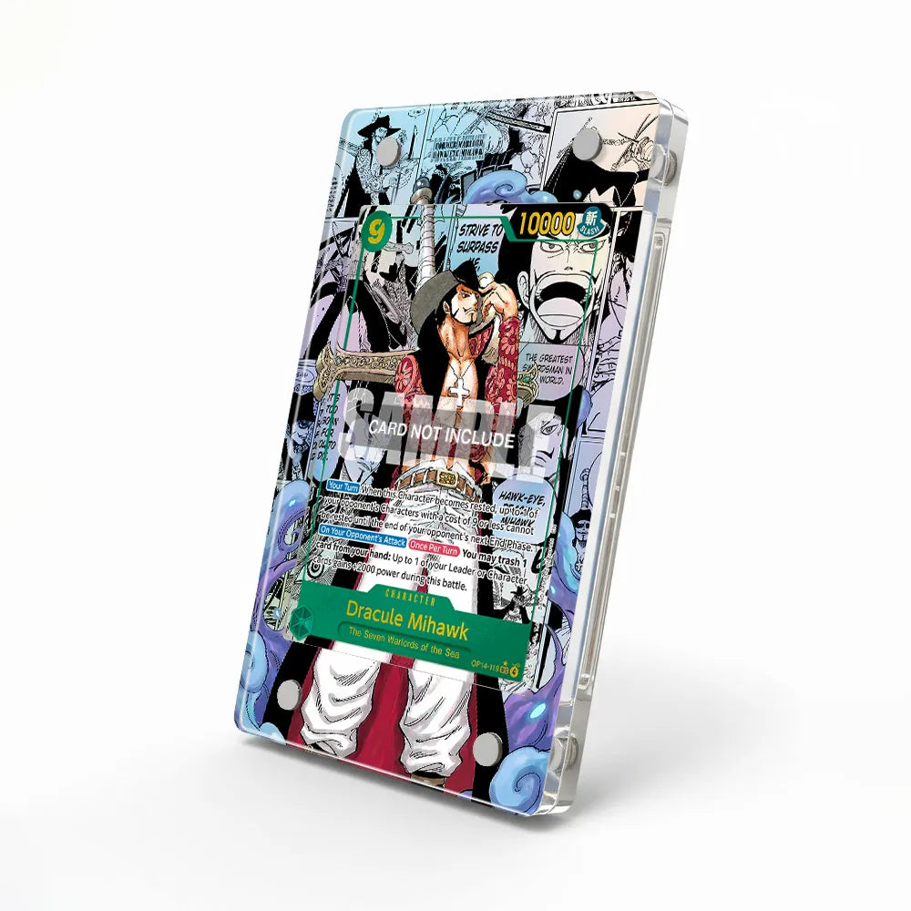 Dracule Mihawk OP14-119 Extended Art Display Cases