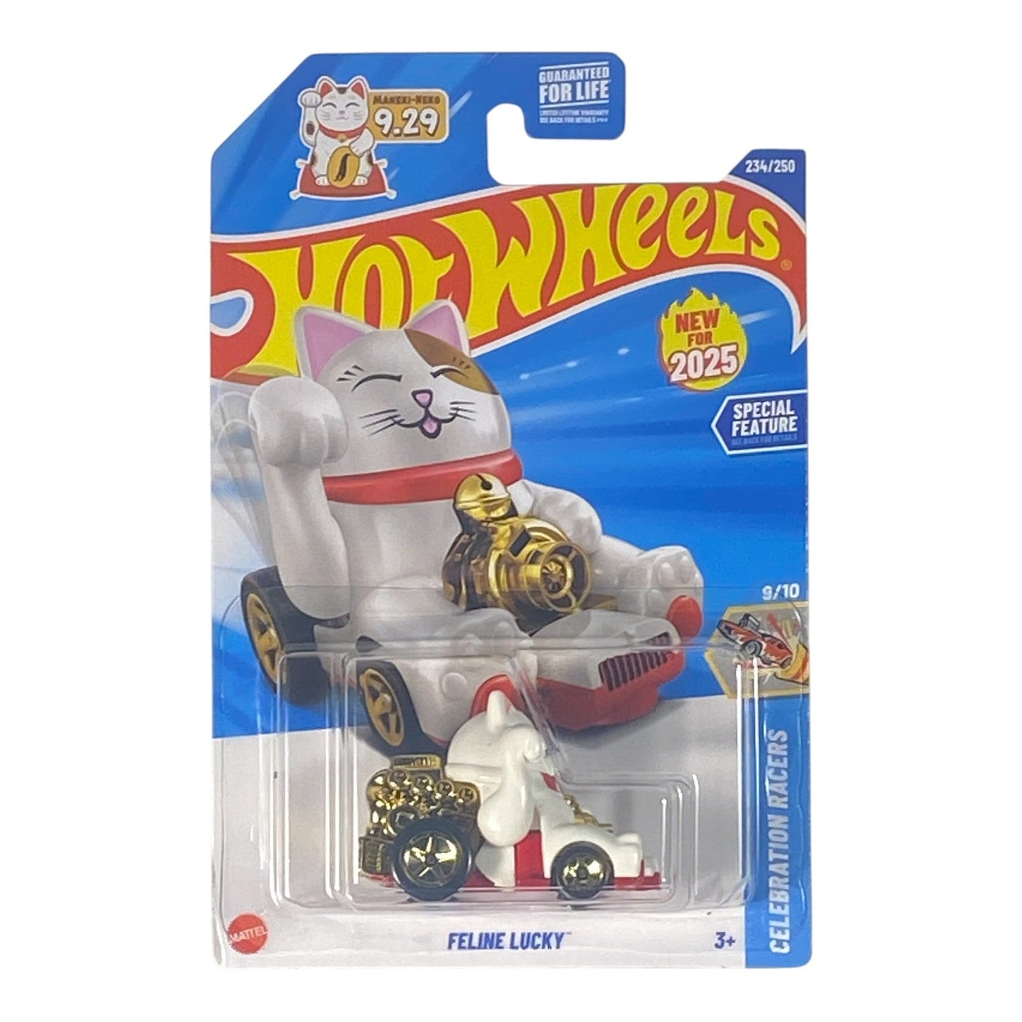 Hot Wheels Feline Lucky Celebration Racers 9/10
