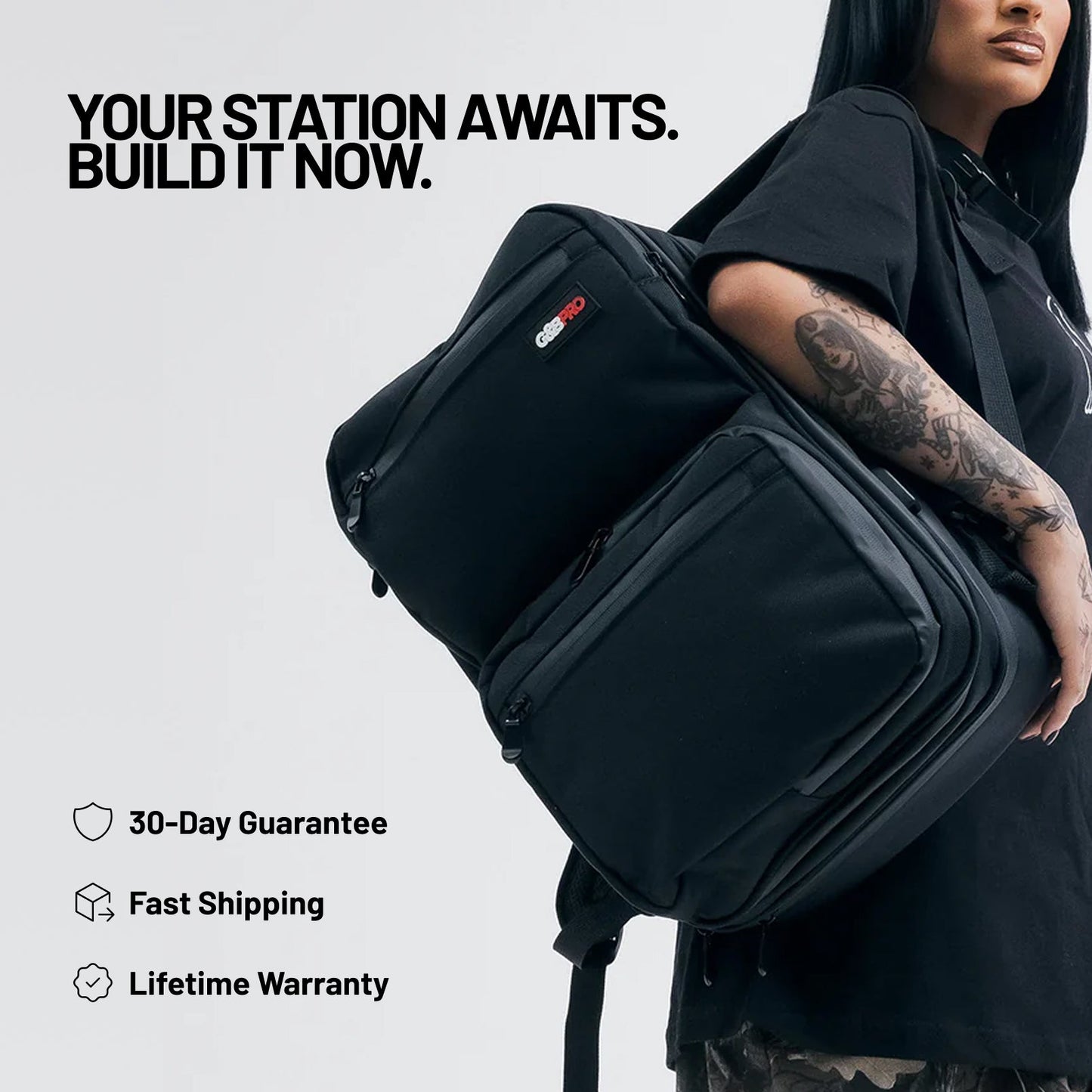 Full Size Mobile Workstation Backpack – OG Black