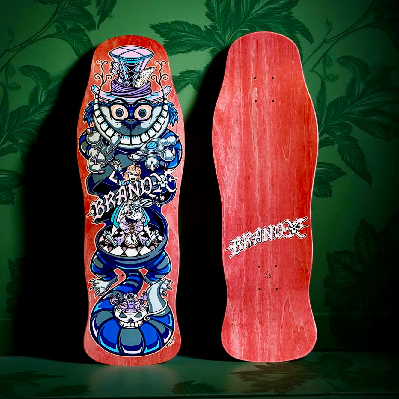 BLEMISHED: Master Manipulator 10"x30.25" Limited Edition, HAND-PAINTED Deck (1 of 13)