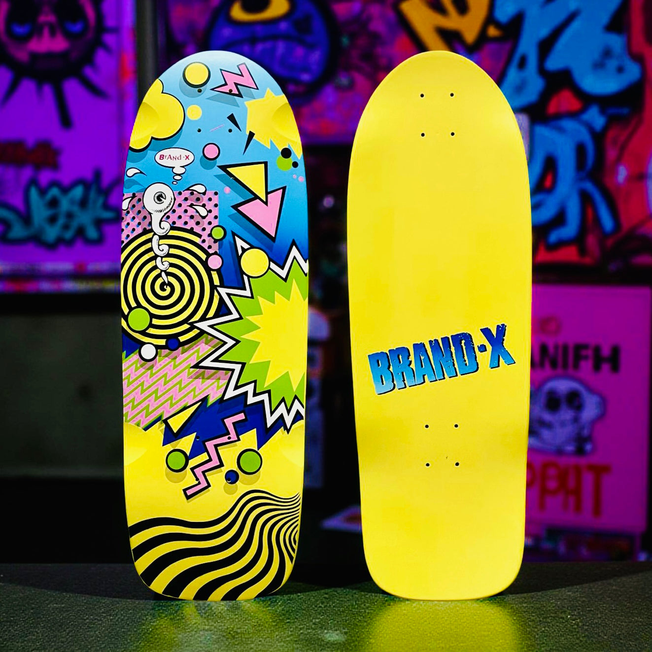 Weirdo 10"x30" Deck HAND-PAINTED (PRE-ORDER, APRIL 2027)