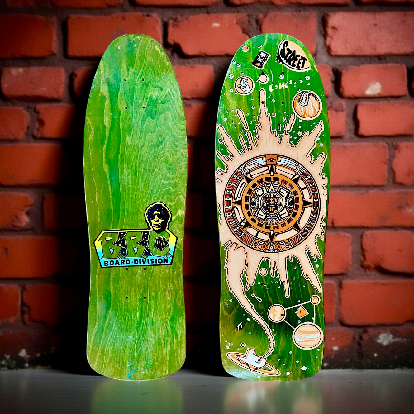 Jeff Phillips AZTEC Limited Edition, HAND PAINTED BBC Deck (1 of 50) (PRE-ORDER, AUGUST)