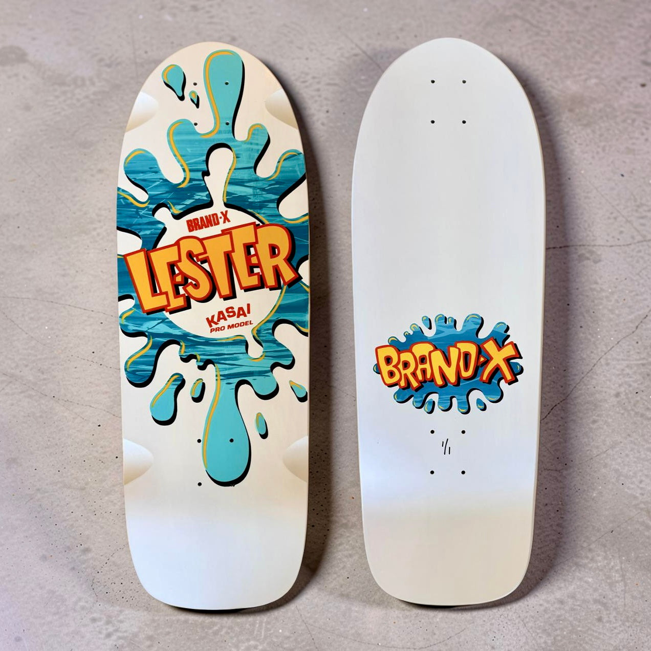 Lester Kasai 10”x30 ONE OF A KIND, HAND-PAINTED Deck (1 of 1)