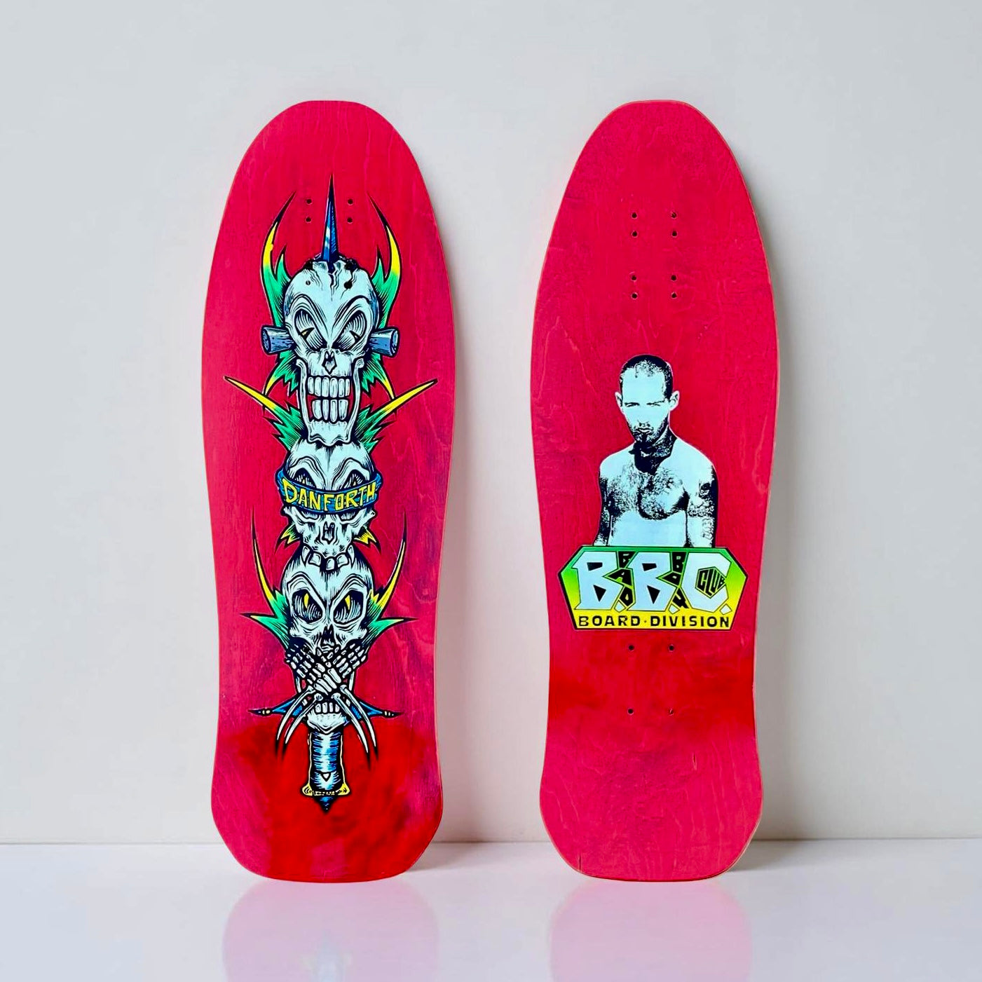 Bill Danforth BBC Totem Limited Edition, HAND-PAINTED Deck (PRE-ORDER, DECEMBER)