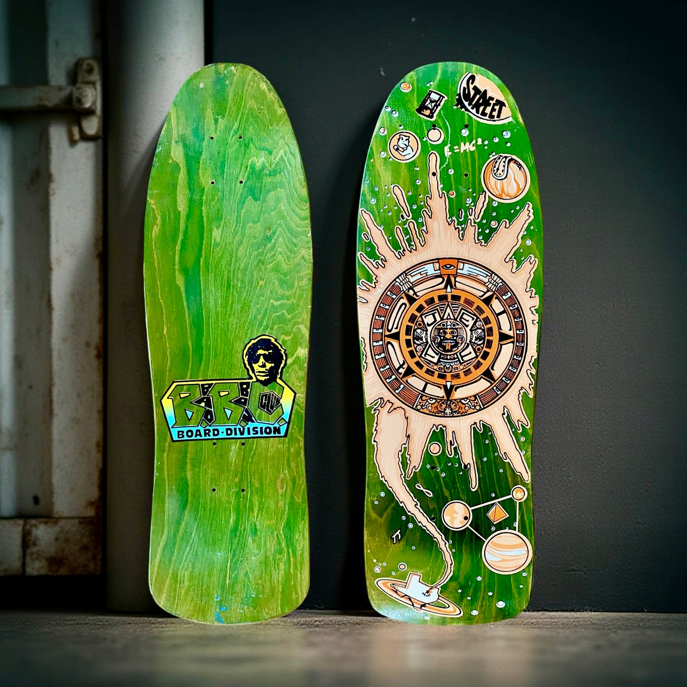 Jeff Phillips AZTEC Limited Edition, HAND PAINTED BBC Deck (1 of 50) (PRE-ORDER, AUGUST)