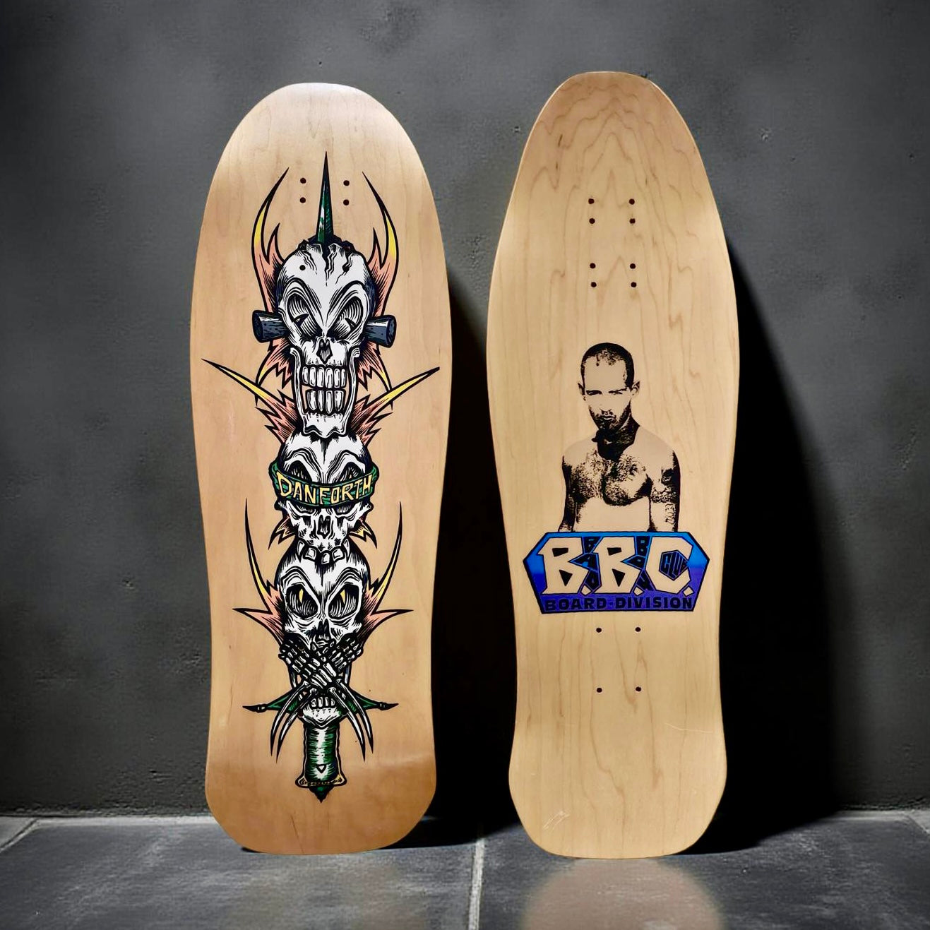 Bill Danforth BBC Totem Limited Edition, HAND-PAINTED Deck (PRE-ORDER, DECEMBER)