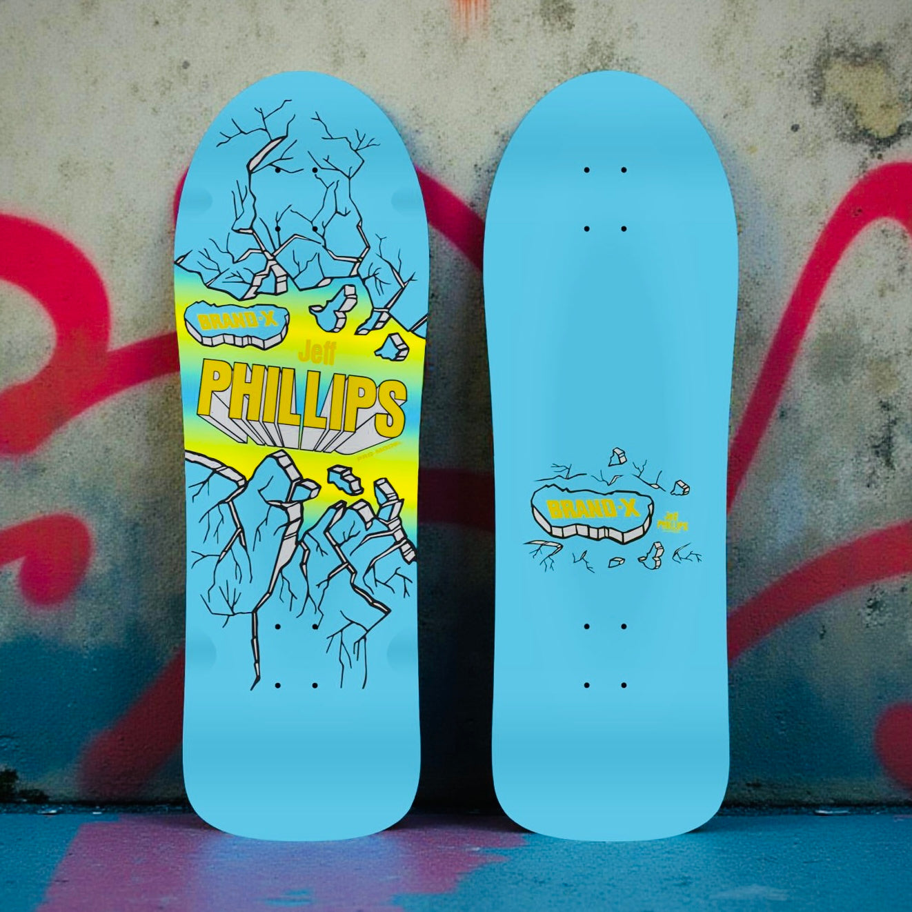 Jeff Phillips BREAKOUT Limited Edition Series, HAND PAINTED Deck (PRE-ORDER, JULY)