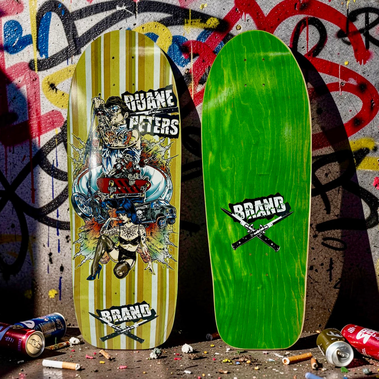 Duane Peters "The Movie" Limited Edition Deck 10"x30" (1 of 25)