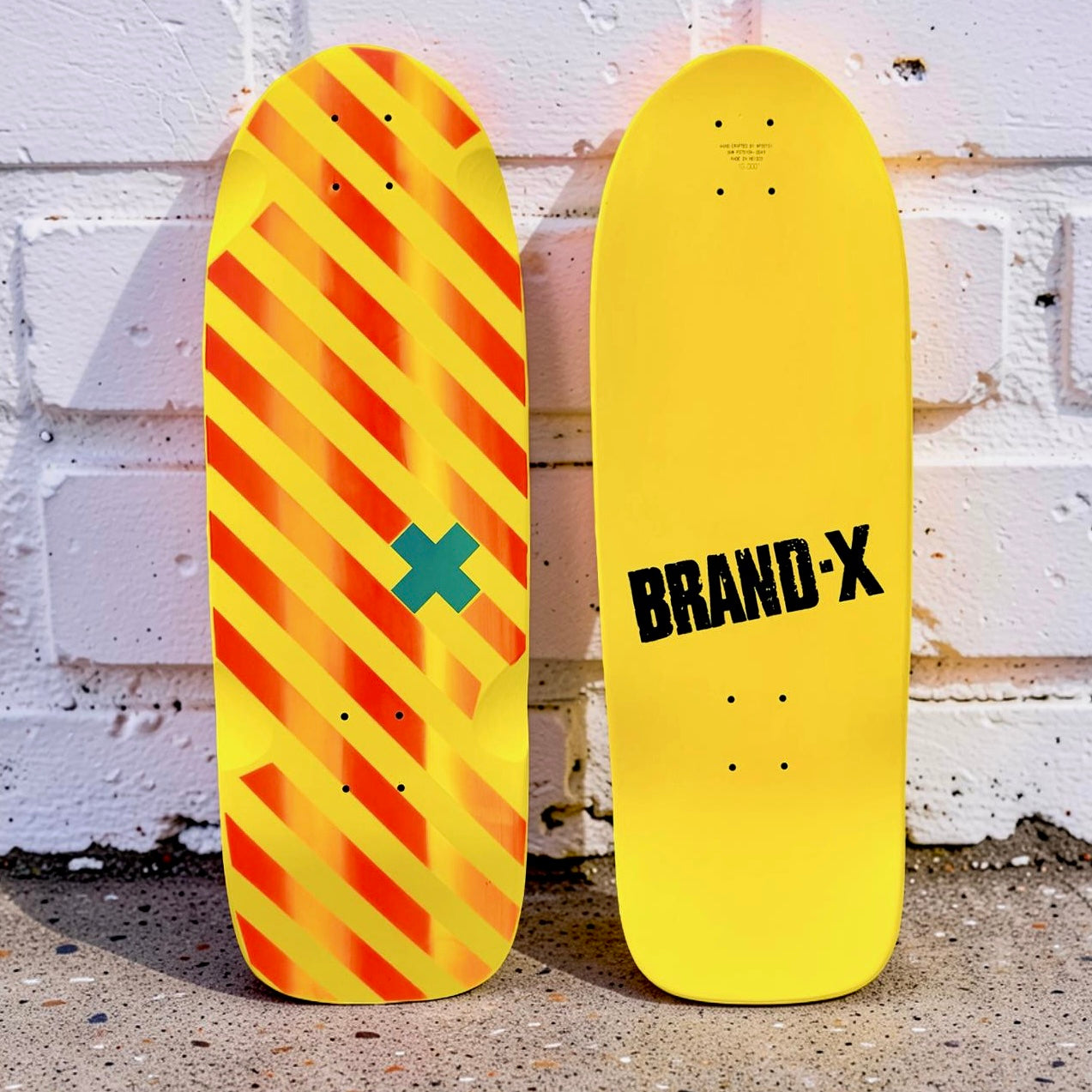 Vertical Hold 10"x30" HAND PAINTED Deck