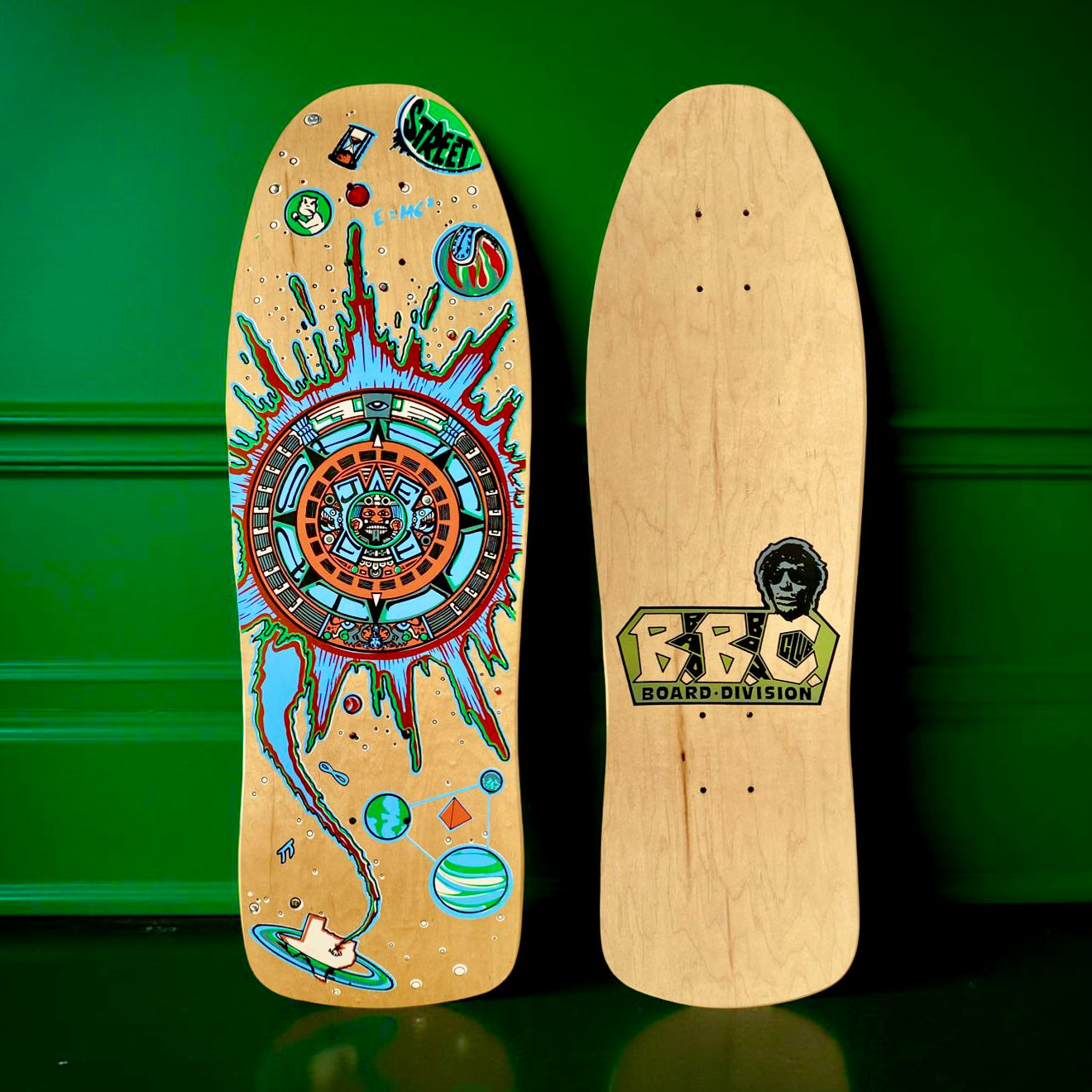 Jeff Phillips AZTEC Limited Edition, HAND PAINTED BBC Deck (1 of 50) (PRE-ORDER, AUGUST)