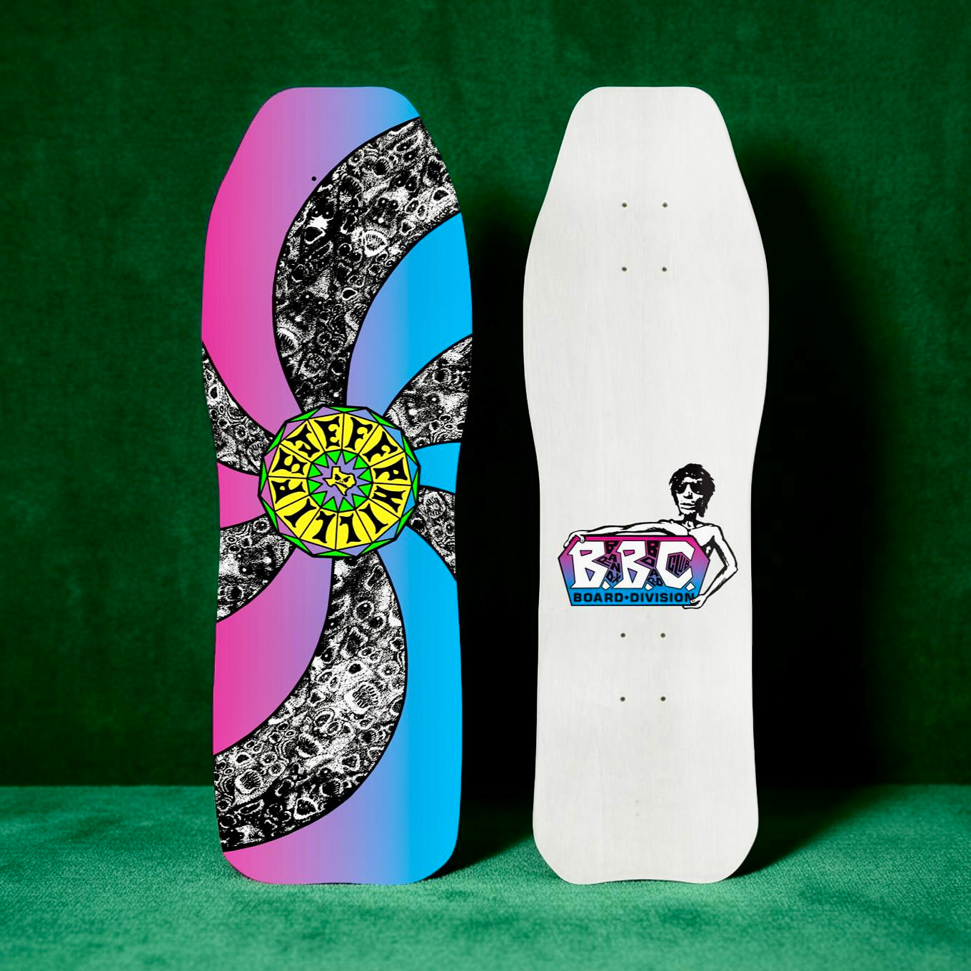 Jeff Phillips SPIRAL Limited Edition, HAND-PAINTED BBC Deck (1 of 50) (PRE-ORDER, AUGUST)