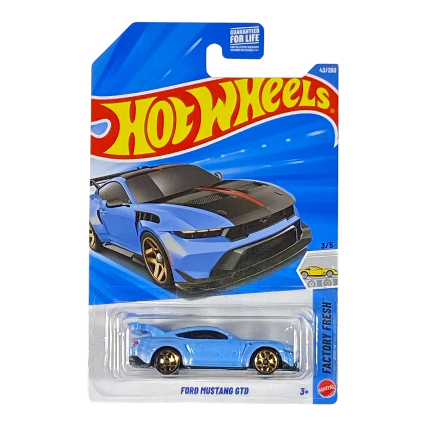 Hot Wheels Ford Mustang GTD 3/5